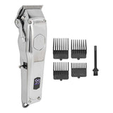 Electric Hair Trimmer Kit Low Noise Digital Hair Clipper Rechargeable for Home for Men
