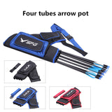 Bow And Arrow Archery Four-Tube Quiver Quiver Quiver Waist Span Bow And Arrow Bag Recurve Traditional Bow Accessories