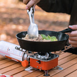 Outdoor Electronic Ignition Stoves Tourist Cooking Accessory Foldable Gasstove Adjustable Firepower Camping  Furnace GasCooker