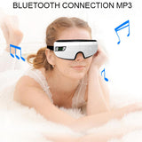 Charging Eye Massager Vibration Infrared Heating Therapy Air Pressure Music SPA Glasses Head Stress Relief Eyes Care Device