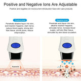 Handheld With 3 Heads LCD Tool Micro Current Spa Device Galvanic USB Facial Massager Skin Care Electric Anti Aging Portable