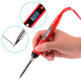 220V 80W LCD Electric Soldering Iron Adjustable Temperature Solder Iron Tools with Quality Soldering Iron Tips Kits Stand Tool