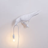 Seletti Bird Wall Lamp Italian Modern Resin White Black Light for Bedroom BedsideLiving Room Decoration Led Light Fixtures