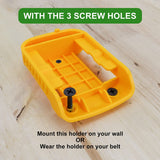 9 Pack Battery Holder And Tool Holder, Belt Clip Storage And Wall Organizer, Tool Holder For Dewalt 20V/60V Batteries