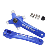 CATAZER Bicycle Crank Chainwheel 104BCD 32T MTB Bike Crankset Aluminum Alloy with Bottom 170mm Crank  Bike Parts  Crank Set