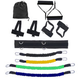 Resistance Band Boxing Muay Training Stretching Strap Set Gym Workout Fintess Exercises Waist Leg Strength Training Belt