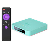 A95X R5 Smart TV Box Android 10.0 TV Box 4GB 64GB Rockchip RK3318 4K 1080P HD YouTube Netflix Store Set Top Box(EU Plug)