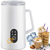Automatic Milk Frother Electric Foam Milk Beater Blender Machine Milk Cappuccino Foamer Creamer Portable Coffee Mixer Stirrer