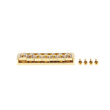 7 String Guitar Saddle Bridge Fixed Bridge for Electric Guitar/Strings Through Body Guitar Replacement