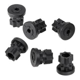 6PC Ram Mount Track Mounting Base Track Gear Attachment Adapter Kayak Track Mount for Kayak Boat Canoe Fishing Rod Accessories