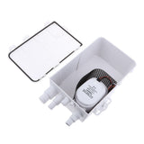 600GPH 12V Shower Sump Pump System Auto Bilge Drain Box Air Vent Boat RV