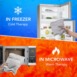 3 in 1 Hot Cold Therapy Pack Brace for Neck Shoulder Back Reusable Tight Muscles Joints Pain Relax Medical Grade Premium Backing
