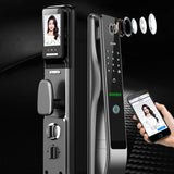 Eye Cat Camera Wifi Smart Fingerprint Lock Password RFID Electronic Digital Door Lock Usmart Go APP Unlock With Lock Cylinder