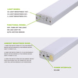 Portable Lanterna USB Rechargeable LED Work Light Magnetic PIR Sensor Night Light For Outdoor Camping Indoor Kitchen Closet Lamp