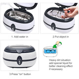 Ultrasonic Cleaner Ultra Sonic Bath Cleaner Circuit Board Jewelry Watch Glasses Razor Dental Ultrasound Cleaning Machine Cleaner
