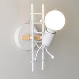 1 Nordic wall lights creative personality small child climb stair wall lamp aisle corridor children's room bedside lamp bedroom