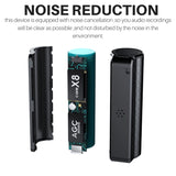 16GB MP3 Magnetic Recording Device Voice Activated Mini Audio Recorder Activated Recorder Mini Microphone Audio