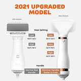 Pet Hair Dryer 2021 New Improved Model Cat &amp; Dog Dryer with Brush Professional Home Grooming Blow Drying for Small Large Cat