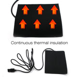 Carbon Fiber Heating Pad Hand Warmer Usb Heating Film Electric Winter Infrared Fever Heat Mat Adjustable Temperature Controller