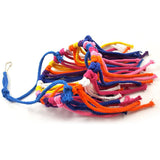 Pet Bird Parrot Toy Colorful Cotton Rope Chewing Bite Hanging Cage Swing Climb Chew Toys For Small Medium Parrot