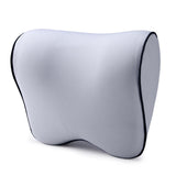 Headrest Car Neck Pillow Seat lumbar Pillow in auto back Head rest Memory Foam Fabric For chair Travel Support Cushion covers