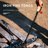 Thickened Firewood Clip Practical Charcoal Clamp Outdoor BBQ Barbecue Labor Saving Charcoal Clip for Picnic Camping