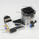 Table 3 Fixed Lock Pneumatic Punching Tool 8mm Aluminum Alloy Home Household Pneumatic Punching Machine DIY Woodworking Tool