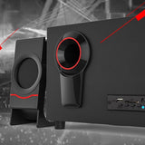 2022.Home Theater Multimedia Bluetooth Speaker Desktop Subwoofer Speaker USB 3.5 Mm Connection Laptop Soundbar 3D Stereo Music