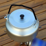 Lightweight Outdoor Camping Cookware Made of Aluminum Water Tea Kettle