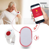WIFI Panic Button for Elderly Alarm RF 433mhz SOS Bracelet Emergency Wireless Watch Call Old People Android IOS APP