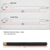 Hand Held Hollowing Knife Woodworking Turning Tool Square/Round/Bending Cutter Wood Rotary Lathe and Turning Tool Extension Bar