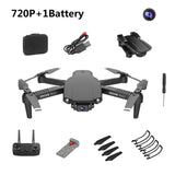 E99 Pro2 RC Mini Drone 4K 1080P 720P Dual Camera WIFI FPV Aerial Photography Helicopter Foldable Quadcopter Dron Toys