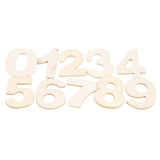 Wooden English Letter Set Word Scrapbooking Scrabble Number Alphabet Letter Wood Block Kid Learning Aid