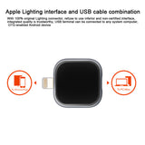 Metal OTG USB Flash Drive 32GB 128GB 256GB MFI Certified Pendrive For iphone X 8 7 Plus 6 6s Plus 5S ipad Macbook Cle USB Stick