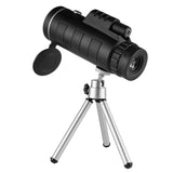 Portable Compact Monocular With Tripod Phone Clip Telescope For Birds Searching Concert Watching Camping Camera Accessories