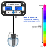 2 in 1 Digital Water Quality Tester PH Salinity Meter Water Analyzer Smart Monitor For Aquarium Pool Spa Seawater Horticultural