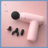 Mini Fascia Gun Deep Muscle Relaxing Massager Home Electric Massage Gun LCD Digital Fascia Gun