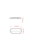 12V LED Marine Yacht Boat Accessories Waterproof  Cool White Courtesy Step Stair Lamps 2PCS