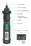 Digital Multimeter Auto Intelligent Sensor Pen Tester 6000 Counts multimeter + Screwdriver Voltage Meter Multimetre With Flashli