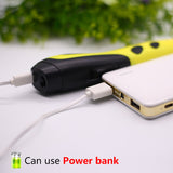 Fashion 3D pen 3D printer Pen and PLA / ABS safety plastic  Can be used outdoors USB powered Free delivery bag Christmas present