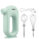 JVJH   Wireless Electric Portable Electric Food Mixer 4 Speeds Automatic Cream Egg Beater Frother Foamer whisk Cake Baking Tool