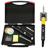A-BF GS90D Industrial Soldering Iron LCD Display Sleep Function Welding Electric Solder Rework Tool Repair Kit Rework Station
