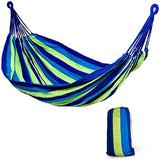 Double Hammock Two Person Bed For Backyard Porch Patio Outdoor Indoor Hanging Chair Hammock Garden Furniture