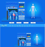 NEW Quantum Health Sub-health Analyzer Magnetic Resonance Analyzer Body Analyzer Checking Test Set Multilingual Choose QRMA-999