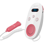 Portable Medical Fetal Doppler Detector LCD Ultrasound Baby Heart Rate Monitor Pregnant Vascular Sensor Detective Machine Device