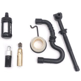 2X Oil Pump Worm Gear Fuel Oil Filter Line Hose Kit For Stihl MS 180 170 MS180 MS170 018 017 Chainsaw Parts 11236407102