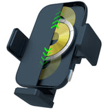 2 in 1 Design 10W Qi Fast Charging Wireless Car Charger Auto Clamping Car Mount Windshield Dashboard Air Vent Phone Holder