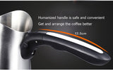 Hoodakang Original Stainless Steel Coffee Machine Turkey Coffee Maker Electrical Coffee Pot Coffee Kettle