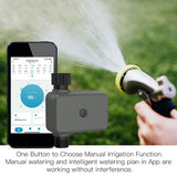 Intelligent Tuya APP BT Water Timer Rain Delay Programmable Irrigation Timer with Automatic and Manual Watering Hub Required