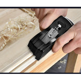 Folding Adjustable 45 Degree Bevel Angle Trimming and Chamfering Planer DIY Woodworking Hand Planer Wood Hand Edging Tool